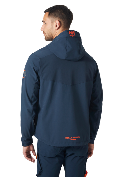 Jacheta cu gluga Helly Hansen Chelsea Evolution Softshell