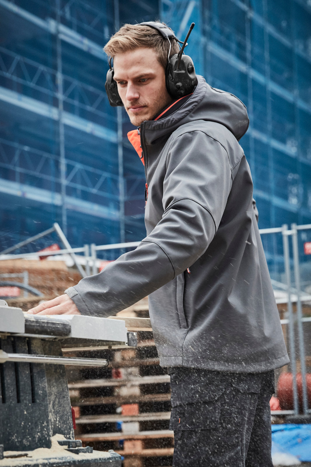 Jacheta cu gluga Helly Hansen Kensington Softshell