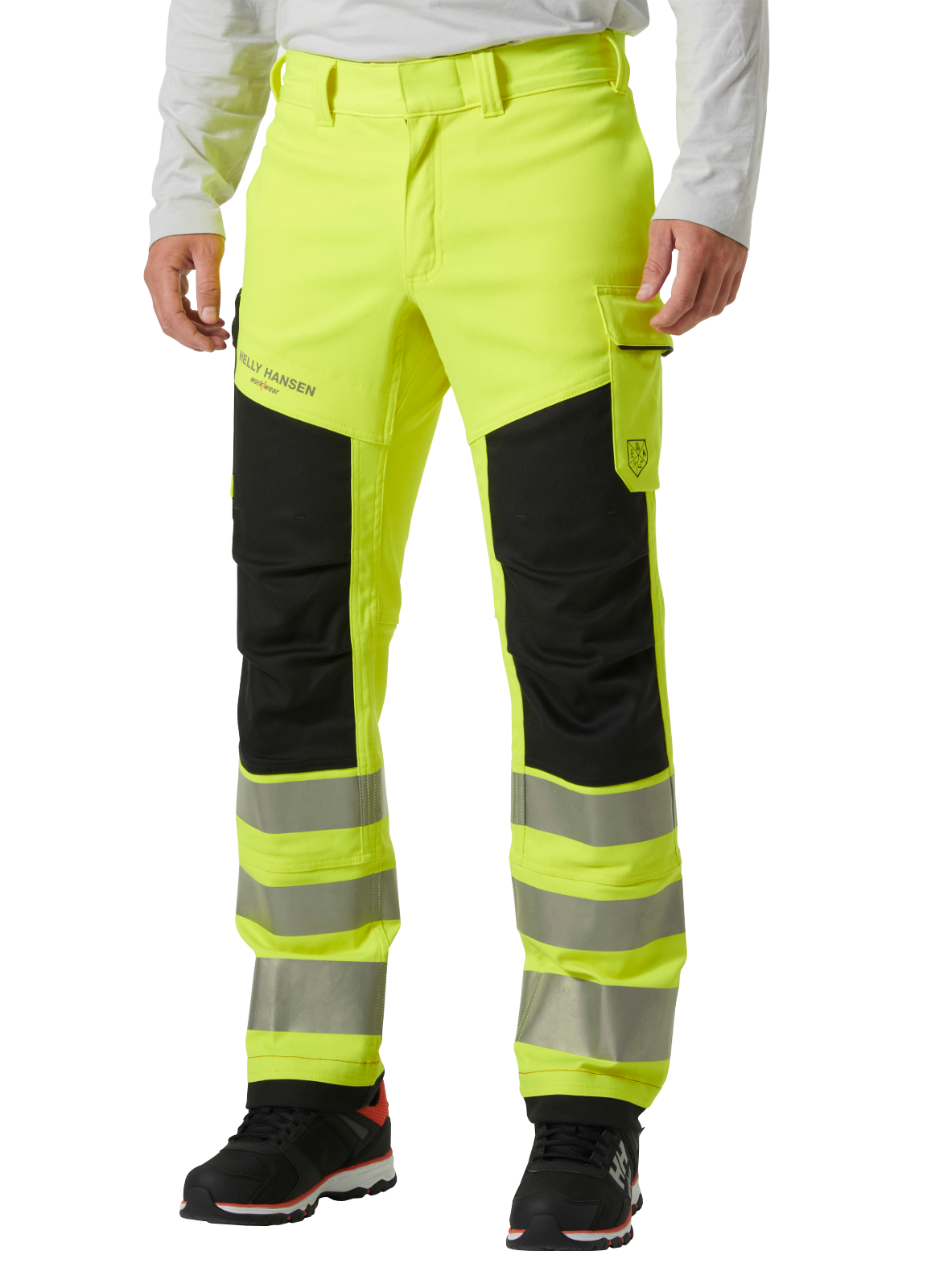 Pantaloni de lucru reflectorizanti antifoc Helly Hansen Fyre Work CL2